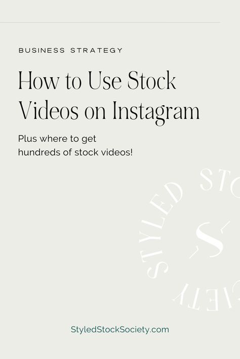 Instagram story ideas - how to use stock video clips + other Instagram tips for business owners from Styled Stock Society Hobbies That Make Money, Business Content, Linkedin Marketing, Social Media Marketing Plan, Social Media Marketing Content, Sales Tips, Twitter Marketing, Instagram Marketing Tips, Instagram Ads