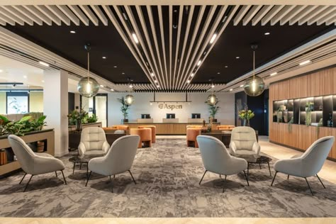 Corporate Office Waiting Area Design, Corporate Reception Area, High End Office Interior Design, Office Waiting Area Design, Office Lounge Area Design, Office Reception Seating, Waiting Area Design, High End Office, Luxe Office