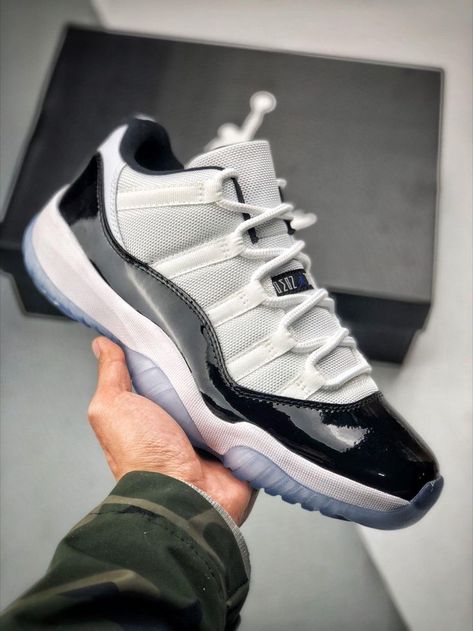 #Air Jordan 11 Retro Low ‘Concord’ #Cheap Air Jordan 11 Retro Low ‘Concord’ Jordan 11 Concord Low, Affordable Jordans, Jordan Concord 11, Jordan Retro 11 Low, Jordan 11 Concord, Huraches Nike, Jordan 11s, Air Jordan 11 Retro Low, Jordan Low