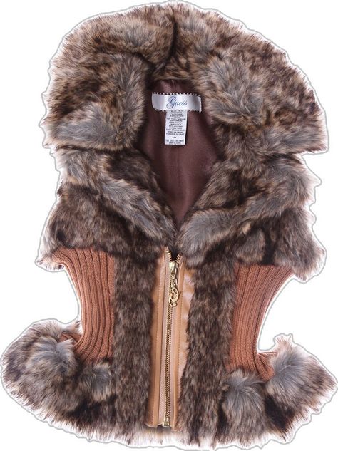 Suede Fur Vest Outfit, Fur Top Outfit, Fur Vest Outfit Ideas, Fur Corset, Angel 111, Digital Wardrobe, Thrift Inspo, Childrens Clothing Stores, Zipper Vest