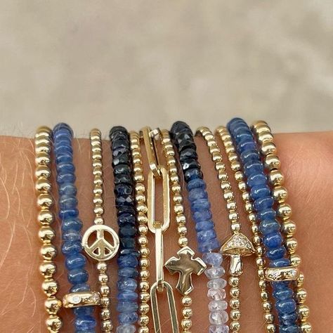 Karen Lazar Design on Instagram: "Introducing the Smooth Blues and Blue Ombré Semi Precious Bracelets. 💙 15% Off Flash Sale this weekend Only!! Use code ‘FLASH15’ Not applicable with other special promotions." 15 % Off, Special Promotion, Blue Ombre, Flash Sale, This Weekend, Semi Precious, Flash, On Instagram, Blue