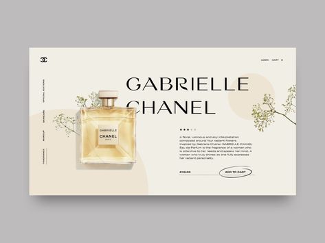 Gabrielle Chanel on Behance Working With Brands, Gabrielle Chanel, Beautiful Rooms, Web Designs, Yorkshire England, Design Concept, Yorkshire, Jordan, Chanel