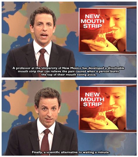 Finally, a scientific alternative to waiting a minute! Snl Weekend Update, Snl Funny, Funniest Tumblr Posts, Colin Jost, Michael Che, Norm Macdonald, Weekend Update, Wait A Minute, Best Of Tumblr