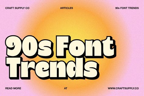 90s Font Trends by Craft Supply Co in 2024 . #90s_Fonts #90s_Font #Font_Trends #Chunky_Font 90s Character Design, 90s Font, Font Trends, Free Font Websites, Grunge Font, Chunky Font, Music Neon, Magazine Fonts, Unique Lettering