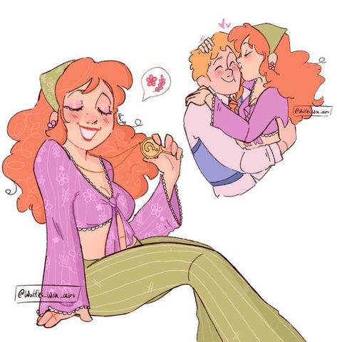 Daphne Fanart Scooby Doo, Daphne X Fred Fanart, Daphne And Fred Fanart, Daphne Scooby Doo Fanart, Fred And Daphne Fanart, Daphne Blake Fanart, Scooby Doo Redesign, Daphne Fanart, Shaggy Fanart