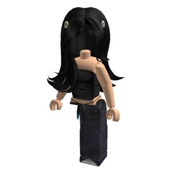 Roblox Black Outfits, Y2k Outfit Ideas, Roblox Ideas, Black Hair Roblox, Roblox 3, Rblx Fits, Female Avatar, Coding Clothes, Digital Fashion