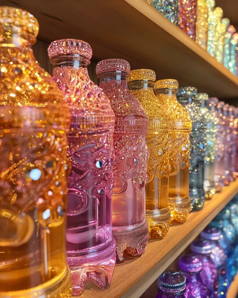 How I want my water - Plastic ⛔️ glass ✅️ . . #water #bottle #shopping Jelly Wallpaper, Trippy Designs, Beautiful Scenery Photography, Glitter Art, Rainbow Aesthetic, Cozy Room Decor, Unique Book, Glass Water Bottle, Colorful Fish