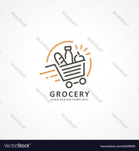 Basket Logo Design Ideas, Grocery Store Logo Design Ideas, Grocery Logo Design Ideas, Supermarket Logo Design Ideas, Super Market Logo, Basket Logo Design, Store Logo Ideas, Grocery Store Logo, Grocery Logo