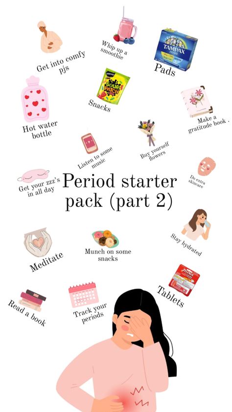 Period Supplies, Gratitude Book, Face Mapping Acne, Healthy Period, Middle School Hacks, Room Checklist, Period Kit, Song Lyric Posters, After School Routine