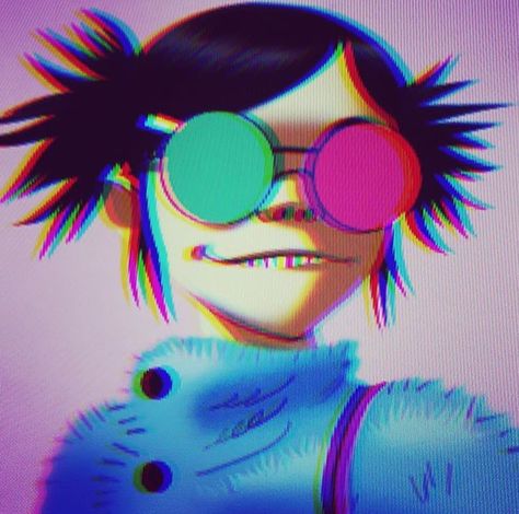 Gorillaz Phase 4 - Noodle Saturnz Barz, Noodle Gorillaz, Phase 4, Gorillaz, Sunglasses, Anime, Hair, Instagram