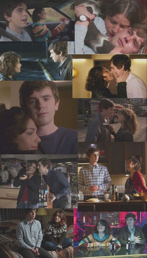 Shaun Murphy And Lea, The Good Doctor Shaun And Lea, Shaun Murphy The Good Doctor Wallpaper, Freddie Highmore Aesthetic, The Good Doctor Wallpaper Aesthetic, The Good Doctor Wallpaper, Shaun And Lea, The Good Doctor Abc, Grey's Anatomy Wallpaper Iphone