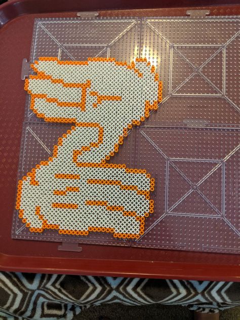 #perlerbeads #perlerpattern #zedsdead #edm Edm Perler Patterns, Zeds Dead Perler, Edm Perler Bead Patterns, Edm Perler, Easy Perler Bead Patterns, Perler Creations, Pearl Beads Pattern, Perler Art, Hama Beads Design