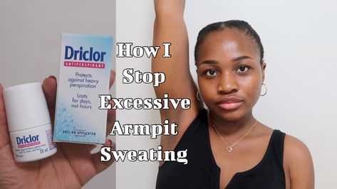 Hello everyone, In this video I talk about how I deal with excessive under arm sweating. I always feel a little embarrassed about how much I sweat, but I wanted to share what I do when I struggle.   Driclor Solution Roll On Applicator 20ml USA- https://amzn.to/332pBR8 UK- https://amzn.to/3g6BSYp Lightening Underarms, Underarm Hair Removal, Hello Everyone, Hair Removal, Last Day, Talk About, Skin Care, Feelings, Skin