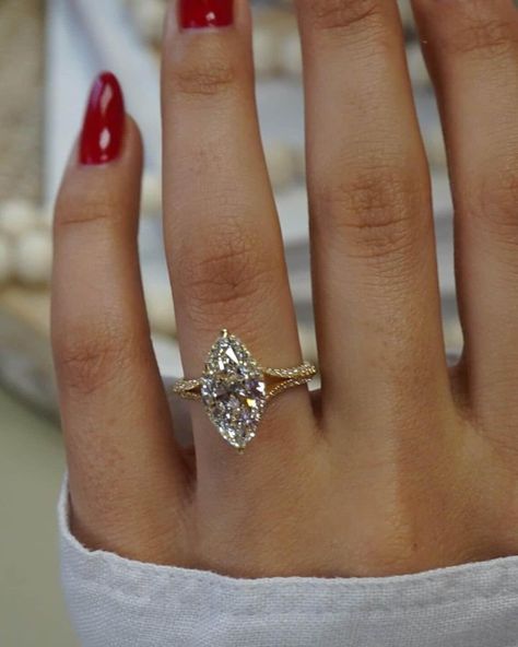 Wedding Ring Jackets Solitaire Enhancer, Marquise Nature Engagement Ring, Simple Gold Marquise Engagement Ring, Octagon Cut Engagement Ring, Diamond Shape Rings, Vintage Ring Marquise, Intricate Gold Engagement Ring, Classy Engagement Ring Marquise, Marquise Engagement Ring Colored Stone