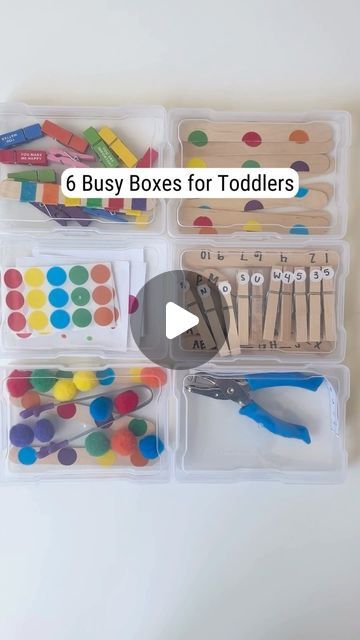 I Teach Tiny Humans, Learning Games For Toddlers, Diy Educational Toys, Preschool Activities Toddler, Busy Boxes, Task Boxes, Games For Toddlers, Busy Bags, Toddler Play