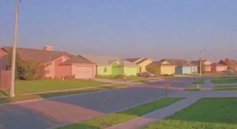 Suburban street Suburban America Aesthetic, America Street Aesthetic, Suburban Street Aesthetic, 90s Suburban Aesthetic, 2000s Suburban Aesthetic, Mady Core, Aesthetic Subliminal, Suburban House Exterior, House Exterior Aesthetic