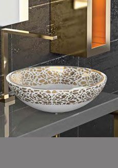 Basin Ideas, Wash Basin Design, Bathroom Elements, Sink Bowls, Crystal Making, Bathroom Basins, Glass Basin, Modern Luxury Bathroom, Small Bathroom Sinks