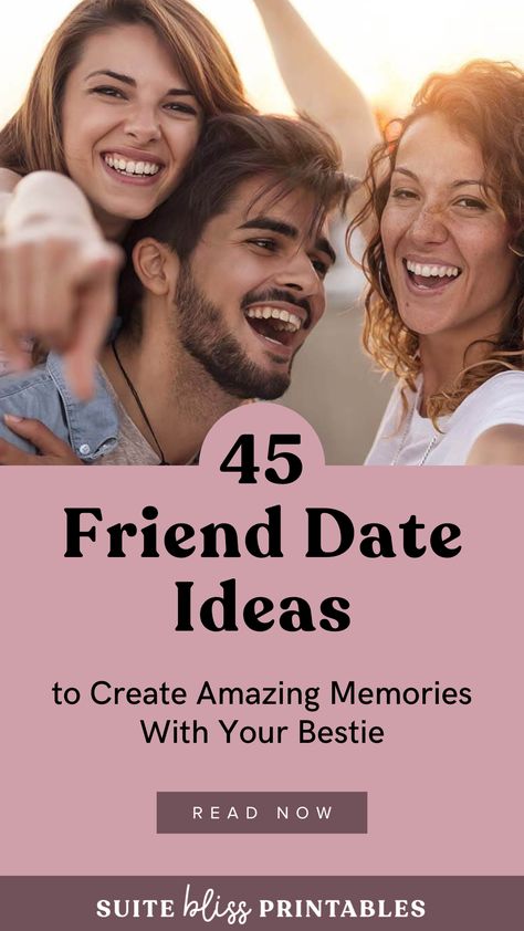 Check out all 45 of these Friend Date Ideas on the blog! Not all dates have to be with your significant other. Friend date ideas are easily overlooked but oh, so much fun! Well, get ready because you’re about to have 45 awesome dates to embark on with the person you choose to call your bestie 😍 40s Humor, Dating Outfits For Women, Encouraging Words For Husband, Words For Husband, Good Conversation Starters, Friend Date Ideas, Dating Eddie Munson, Dating Format Woman To Man, Friend Bucket List