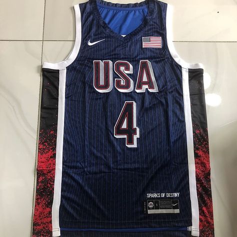 2024 Paris Olympics USA Dream Team #4 Stephen Curry Men’s Nike Embroidery Navy Jersey Friends who are interested can message me or visit my homepage website to purchase. #parisolympics2024 #usa #dreamteam #jersey #basketball #stephencurry Usa Dream Team, Curry Jersey, Usa Dream, Nike Embroidery, Jersey Basketball, Paris Olympics, Stephen Curry, Basketball Jersey, Dream Team