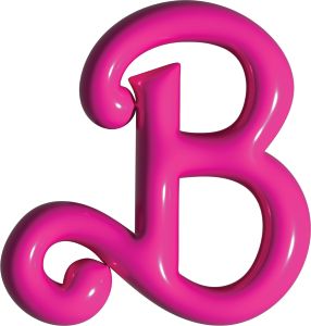 Barbie B Letter Logo Vector Barbie Logo Png, Mattel Logo, B Letter Logo, Carnival Birthday Party Theme, B Letter, Bad Barbie, Barbie Logo, Barbie Birthday Party, Barbie Birthday