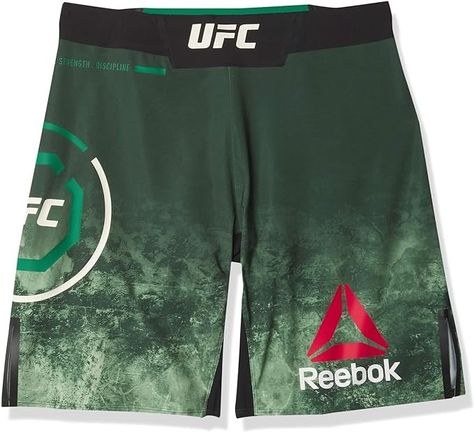 Amazon.com : Reebok Men's UFC Fight Night Authentic Octagon Short : Sports & Outdoors Ufc Shorts, Mixed Martial Arts, Designer Shorts, Ufc, Martial Arts, Sports