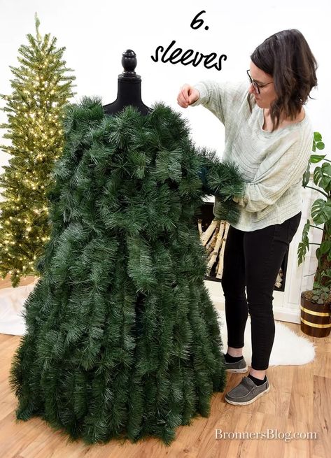 DIY Christmas Tree Dress – Christmas Tree Dress Costume, Pine Tree Costume, Diy Christmas Tree Costume, Christmas Tree Costume Diy, Tree Halloween Costume, Christmas Tree Costume, Tree Costume, Diy Costumes Women, Christmas Tree Dress