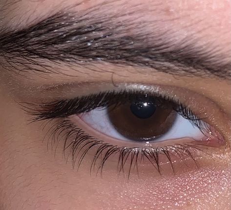 Eyes Aesthetic, Dark Brown Eyes, Pretty Eyes, Brown Eyes, My Type, Eyelashes, Dark Brown, Lashes, Vision Board