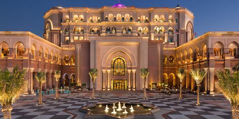 Emirates Palace, Ferrari World, Mansion Designs, Mega Mansions, Most Luxurious Hotels, Dubai Hotel, Palace Hotel, Luxury Homes Dream Houses, Sharjah