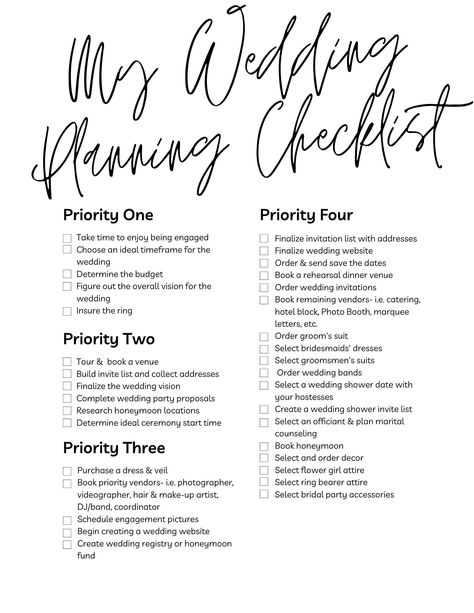 My Minimalistic and Simple Wedding Planning Checklist/My Wedding Planner studygoalplanner #howtobeaweddingplanner #weddingbusiness🌿 3 Months Wedding Planning, Just Engaged Checklist, What Do You Need To Plan A Wedding, Wedding Checklist Timeline Detailed, Wedding Priorities List, Wedding Planning Timeline 2 Year, 1 Year Wedding Planning Timeline, Wedding Planning Timeline 12 Months, Small Wedding Checklist Real Simple