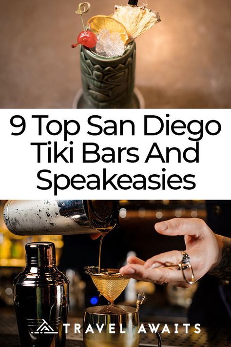 Speakeasy San Diego, San Diego Bars, San Diego Bucket List, Pacific Beach San Diego, San Diego Vacation, Visit San Diego, Speakeasy Bar, Tiki Bars, Hidden Bar