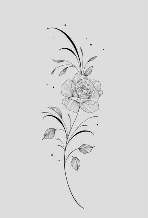 Girly Flash Tattoo Ideas, Meaning Full Tattoos, Paper Desk, Black Line Tattoo, Magic Runes, Orchid Tattoo, White Ink Tattoo, Clever Tattoos, Full Back Tattoos