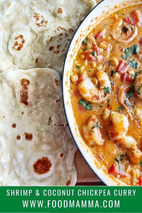 Coconut Chickpea Curry, Coconut Chickpea, Chickpea Curry Recipe, Chickpea Coconut Curry, Food Making, Curry Shrimp, One Pot Meal, Chickpea Recipes, Chickpea Curry