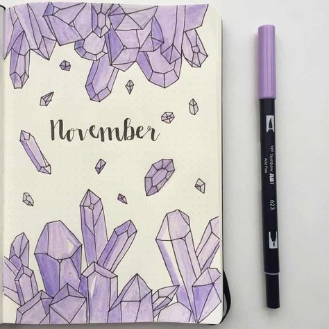 25 Stunning November bullet journal ideas and cover pages - Wanting to jazz up your november bullet journal theme? We have collected some amazing november themes for your bullet journal! #bujo #bulletjournal #november #novembercoverpage #novemberwelcomepage #novemberbulletjournal Birthday Month Bullet Journal, November Bullet Journal Cover, Bullet Journal Cover Page Ideas, Journal Cover Page Ideas, November Bullet Journal, Cover Page Ideas, Journal Cover Page, February Bullet Journal, Bullet Journal Month