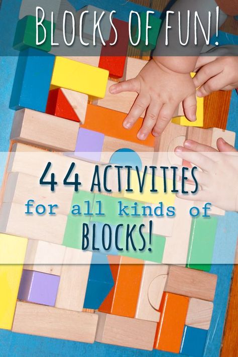 Block Activities For Preschoolers, Block Activities, Block Center Preschool, Blocks Preschool, Blocks For Toddlers, Block Center, Abc Blocks, Block Area, Preschool Centers