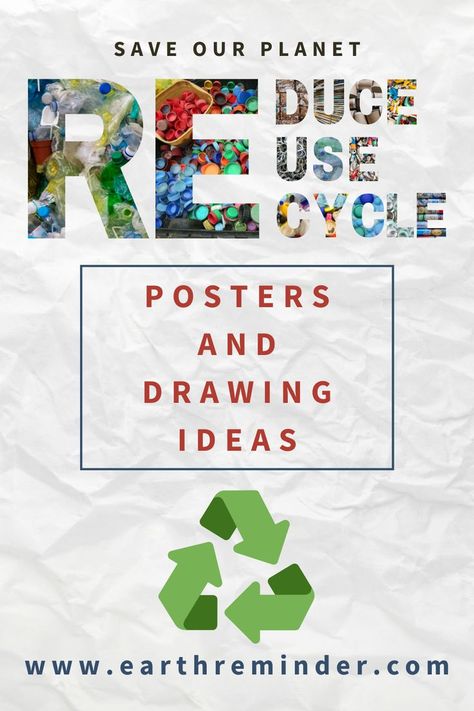 Reduce, reuse, recycle is a mantra we all should live by to help preserve our planet. You can do your part by reducing your consumption of new resources, reusing items as much as possible, and recycling anything that can't be reused. One easy way to help out is to make or purchase reduce reuse recycle posters and hang them up in your home or office. 3r Poster Ideas, Recycled Posters Ideas, 3 R's Reuse Recycle Poster, Reduce Reuse Recycle Activities Projects, Recycle Poster Ideas, Reuse Reduce Recycle Poster Ideas, Recycling Poster Ideas, Recycle Poster Design, Reduce Reuse Recycle Activities