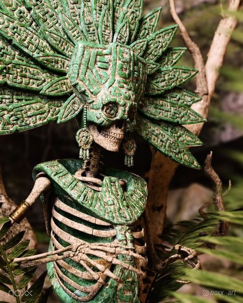 Aztec Statues, Mexican Culture Art, Aztec Culture, Mayan Art, Aztec Warrior, Aztec Art, 다크 판타지, The Underworld, Arte Inspo