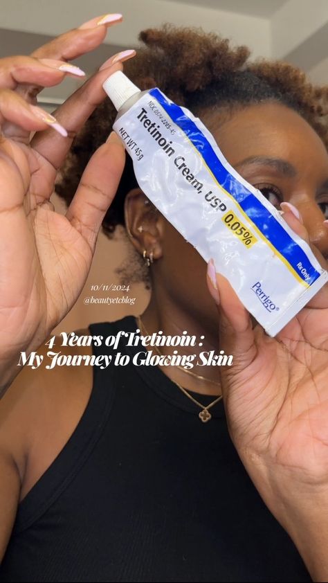 Tretinoin Journey: 4 Years of Glow-Up Tretinoin Before And After, 2025 Wishlist, Tretinoin Cream, Cleansing Routine, Double Cleansing, Benzoyl Peroxide, Skin Blemishes, Environmental Factors, Hydrating Serum