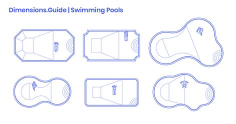 Swimming pools are structures designed to hold a body of water for people to swim in as an exercise or leisure activity. Built as either in-ground or above ground pools, swimming pools are often created as public pools, children’s pools, competition pools, hotel pools, or as private pools. Swimming Pool Layout, Oval Swimming Pool, Pool Design Plans, Rectangle Swimming Pools, Swimming Pool Plan, Swimming Pool Size, Lap Pools, Hidden Pool, Villa Ideas