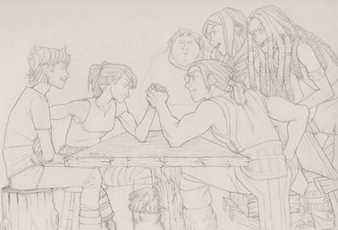 Astrid vs Eret in a arm wrestling match... WHO WILL WIN Arm Wrestling Pose Reference, Arm Wrestle Drawing, Arm Wrestling Reference, Severed Arm Drawing, Wrestling Drawing Reference, Arm Wrestling Drawing Reference, Arm Wrestling Drawing, Httyd Characters, Arm Wrestling