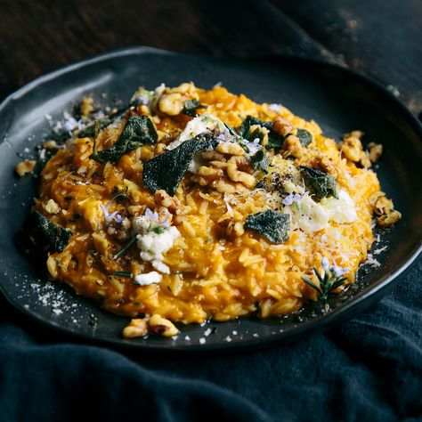 Risoni Recipes, Sweet Potato Risotto, Fresh Mozzarella Recipe, Sweet Potato Pumpkin, Ashley Alexander, Recipe Sweet Potato, Food Simple, Potato Pasta, Mozzarella Recipes