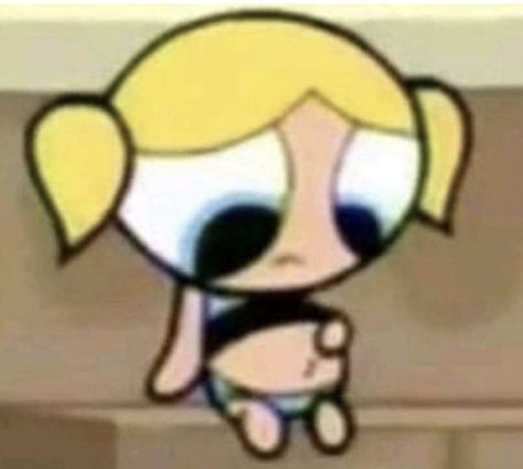 #mood #powerpuffgirls #bubbles Powerpuff Kızları, Powerpuff Girls Wallpaper, Ex Bf, Response Memes, Current Mood Meme, Cartoon Profile Pictures, Cartoon Memes, Foto Art, Cartoon Icons