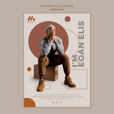 Farewell Design Poster, Figma Design Ideas Poster, Poster Design Inspiration Creativity, Fashion Web Banner Design, Clothing Poster Design, Fashion Social Media Design, Actor Portfolio, Portfolio Poster, Free Psd Poster