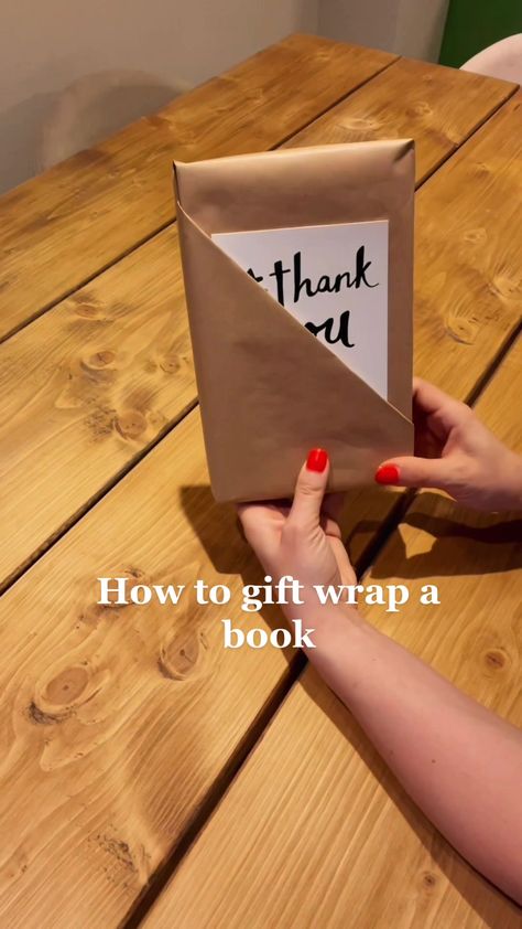 And if you haven’t read that book…read it! #books #booktok #bookclub #present #gift #giftwrapping #present Books As Gifts How To Wrap, How To Wrap A Book For Gift, Book Packaging Gift, Gift Book Packaging, Books Wrapping Ideas, Gift Wrapping A Book, How To Wrap A Book Gift Ideas, Book Wrapping Ideas Creative, How To Wrap A Book Gift