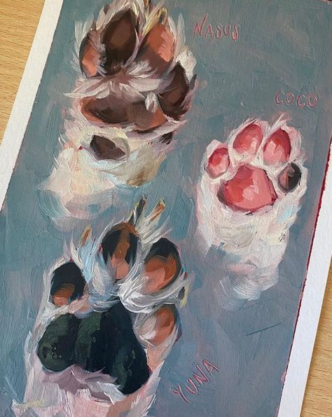 Paw Painting, Arte Sketchbook, Art Drawings For Kids, Art Inspiration Painting, Commissions Open, Painting Art Projects, Sketchbook Art Inspiration, Art Journal Inspiration, I Don T Know