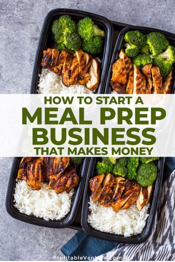 Do you want to start a meal prep business? If YES, here is a detailed guide on how to start a profitable meal prep business with no money and no experience.  A meal prep business provides the ingredients, recipes and work space, and customers stop by to quickly prepare a meal to take home.   Some meal prep businesses also prepare entire meals that need only reheating in the oven. Meal Prep Business, Meal Prep Service, Business With No Money, Food Handling, Frozen Pizza, Meal Kit, No Money, Ready Meal, Commercial Kitchen