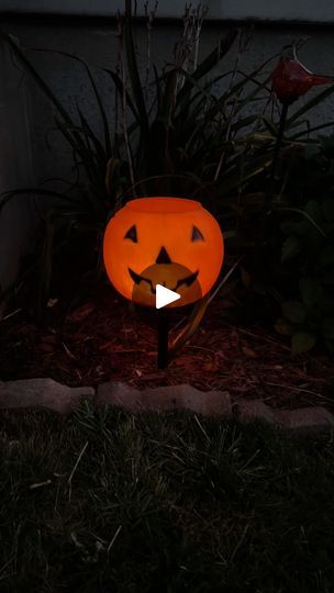 211K views · 1.7K reactions | Easy backyard upgrade! (halloween version) | Easy backyard upgrade! (halloween version)

Super easy #solarlight trick to improve your curb appeal for #halloween
This original video was produced by... | By Life with Coco | Facebook Easy Diy Halloween Crafts, Halloween Solar Lights, Life With Coco, Diy Halloween Crafts, Backyard Upgrades, Halloween Diy Outdoor, Dollar Tree Halloween, Halloween Gif, Easy Backyard