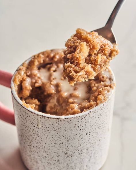 Coffee Cake Mug Cake, Flourless Chocolate Brownies, Cake Microwave, Coffe Mug Cake, Popular Desserts Recipes, Mug Cake Recipe, Chocolate Brownie Cookies, Mug Cake Microwave, Most Popular Desserts