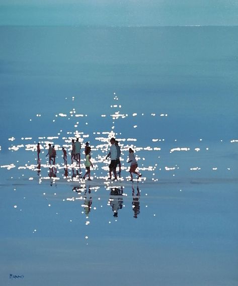 Buy Inch Beach I by John Morris at Gormleys Fine Art gallery. Leading dealers in Irish art since 1990. Irish Art, Fine Art Gallery, Art Stuff, Contemporary Artists, Dublin, Painting Ideas, Art Gallery, Fine Art, Art