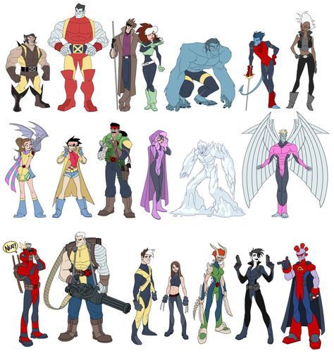 How X-Men would look if Disney designed them. Gambit X Men, Arte Nerd, Uncanny X-men, Man Character, Space Opera, Comic Book Characters, Comic Heroes, Marvel Dc Comics, Marvel Heroes