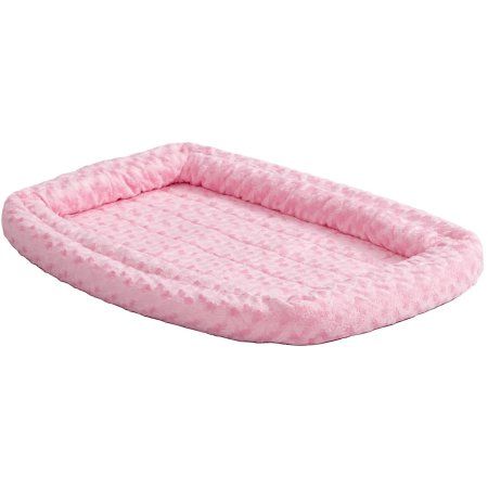 Dog Bed Crate, Pink Dog Beds, Bed Crate, Dog Den, Toy Dog Breeds, Dog Breeds Medium, Crate Mat, Bolster Dog Bed, Indoor Dog